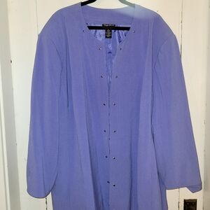 5x Purple dress jacket by Maggie Barnes.